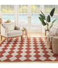 Nourison Positano Terracotta POS04 9 ft. X 12 ft. Rect. Rug