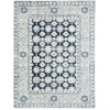 Nourison Dekor Grey Navy DEK02 5 ft. 3 in. X 7 ft. Rect. Rug