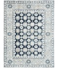 Nourison Dekor Grey Navy DEK02 5 ft. 3 in. X 7 ft. Rect. Rug