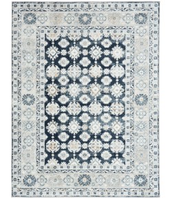 Nourison Dekor Grey Navy DEK02 5 ft. 3 in. X 7 ft. Rect. Rug