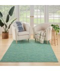 Nourison Practical Solutions Blue Green PSL01 4 ft. X 6 ft. Rect. Rug