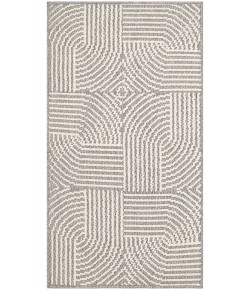Nourison Textured Home Grey Ivory TXH02 2 ft. 2 in. X 3 ft. 9 in. Rect. Rug