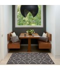 Nourison Horizon Indoor/Outdoor Charcoal HOZ01 3 ft. X 5 ft. Rect. Rug