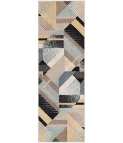Nourison Home Washable Decor Blue Multicolor WSD10 2 ft. X 6 ft. Rectangle Rug
