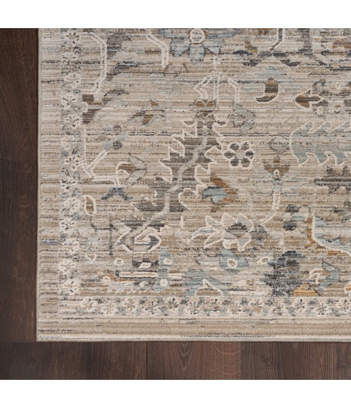 Nourison Nyle Ivory Taupe NYE02 2 ft. 3 in. X 8 ft. Rect. Rug