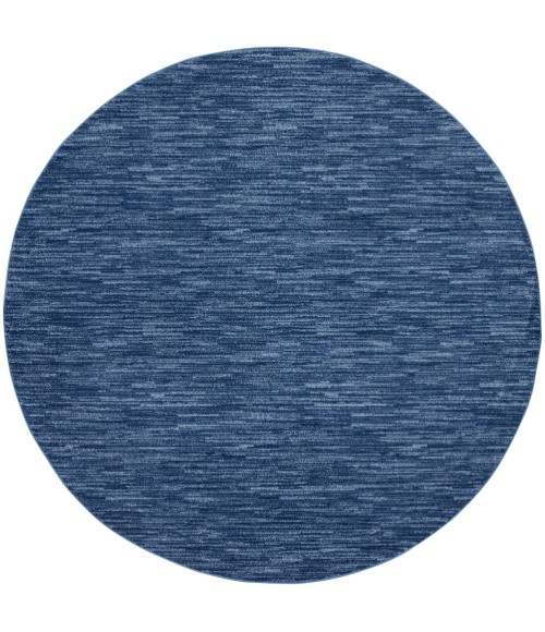 Nourison Nourison Essentials Area Rug Nourison Nourison Essentials Area Rug NRE01 Navy Blue