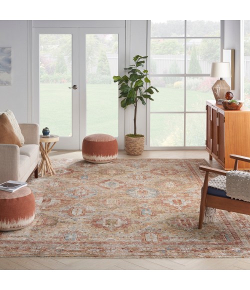 Nourison Petra Rust PTR01 9 ft. 3 in. X 12 ft. 7 in. Rect. Rug