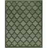 Nourison Easy Care Green NES01 10 ft. X 14 ft. Rect. Rug