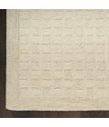 DKNY Pure Grids Ivory Beige PGR01 8 ft. X 10 ft. Rect. Rug