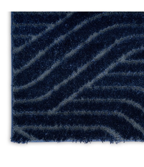 Calvin Klein Surfaces Navy SFC01 5 ft. 3 in. x 7 ft. 3 in. Rect. Rug