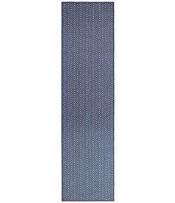 Nourison Horizon Indoor/Outdoor Navy HOZ02 2 ft. 2 in. X 8 ft. Rect. Rug Nourison Horizon Indoor/Outdoor Navy HOZ02 2 ft. 2 in. X 8 ft. Rect. Rug