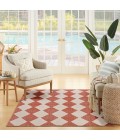 Nourison Positano Terracotta POS04 4 ft. X 6 ft. Rect. Rug