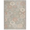 Nourison Parisa - Psa05 Grey Multicolor Area Rug 7 ft. 9 in. X 9 ft. 9 in. Rectangle