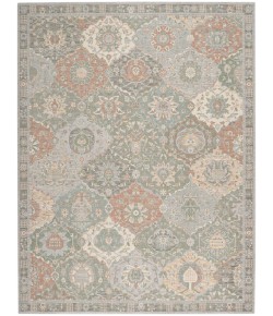 Nourison Parisa - Psa05 Grey Multicolor Area Rug 7 ft. 9 in. X 9 ft. 9 in. Rectangle
