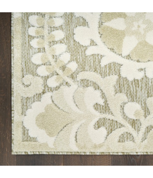 Nourison Aloha Ivory Sage ALH17 3 ft. 6 in. X 5 ft. 6 in. Rect. Rug