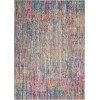 Nourison Passion - Psn09 Ivory Multicolor Area Rug 5 ft. 3 X 7 ft. 3 Rectangle