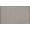 Nourison Courtyard Ivory/Charcoal COU01 5 ft. Square Rug