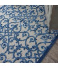 Nourison Aloha Area Rug ALH21-Grey/Blue
