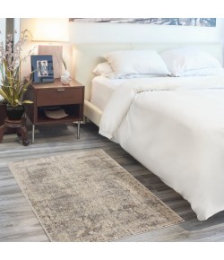 Nourison Concerto Beige Grey CNC03 3 ft. X 5 ft. Rect. Rug