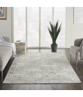 Nourison Damask White DAS06 6 ft. x 9 ft. Rect. Rug