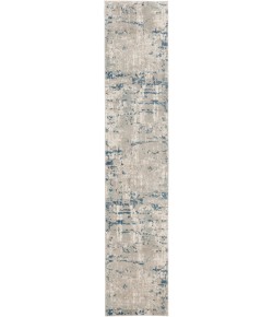 Nourison Concerto Ivory Grey Blue CNC01 2 ft. 2 in. X 10 ft. Rect. Rug