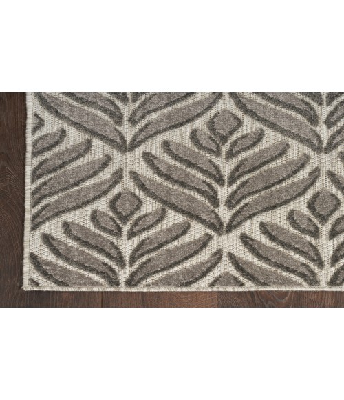 Nourison Aloha Charcoal ALH35 2 ft. 8 in. X 4 ft. Rectangle Rug