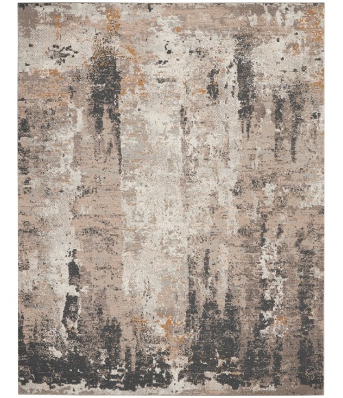 Nourison Ludlow Cream Grey Rug LDW05 7 ft. 10 in. X 9 ft. 10 in. Rect. - Rugs Town Nourison Ludlow Cream Grey LDW05 7 ft. 10 in. X 9 ft. 10 in. Rect. Rug