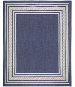 Nourison Horizon Indoor/Outdoor Navy HOZ03 9 ft. X 12 ft. Rect. Rug