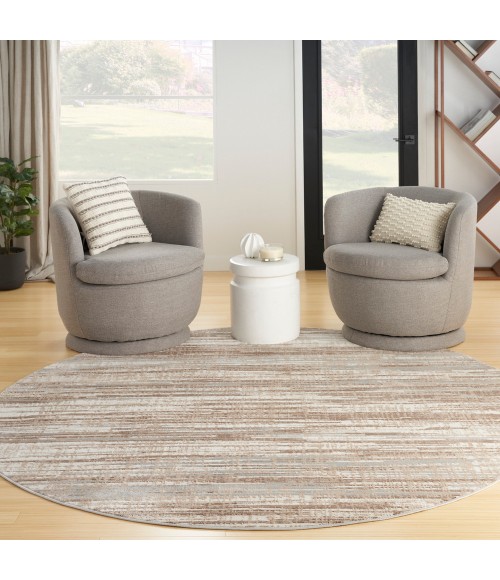 Nourison Elation Area Rug Nourison Elation Area Rug ETN01 Ivory Grey