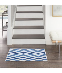 Nourison Whimsicle - Whs04 Ivory Blue Area Rug 2 ft. X 3 ft. Rectangle