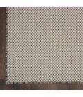 Nourison Courtyard Area Rug COU01 Ivory Charcoal 3' x 5'