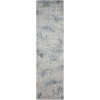 Nourison Somerset - St74 Silver Blue Area Rug 2 ft. X 5 ft. 9 Rectangle