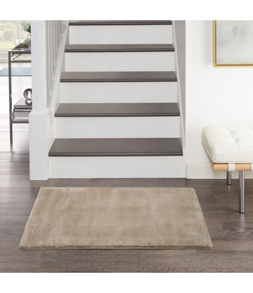 Nourison Plush Cloud Taupe PLC01 2 ft. X 3 ft. Rect. Rug