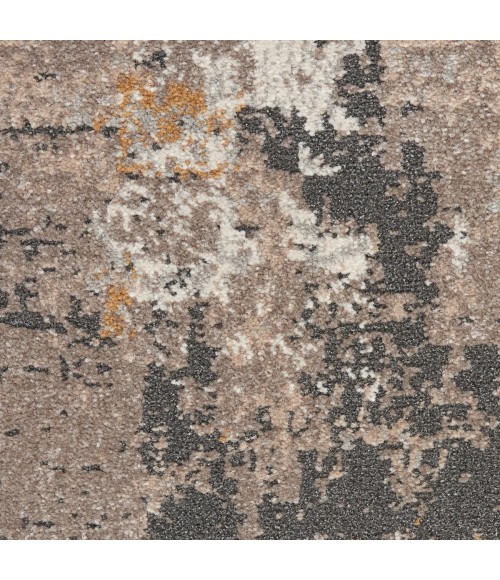 Nourison Ludlow Cream Grey LDW05 2 ft. 2 in. X 7 ft. 6 in. Rect. Rug