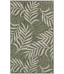 Nourison Garden Oasis Green Ivory GOA01 2 ft. X 4 ft. Rect. Rug