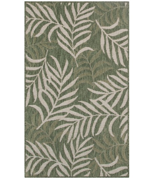 Nourison Garden Oasis Green Ivory GOA01 2 ft. X 4 ft. Rect. Rug