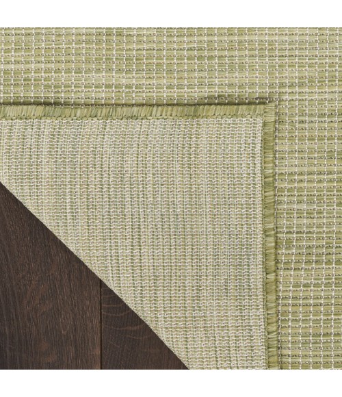 Nourison Positano Green POS01 2 ft. 2 in. X 10 ft. Rect. Rug