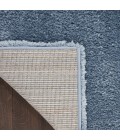 Nourison Luxurious Shag Light Blue LXR05 4 ft. X 6 ft. Rect. Rug