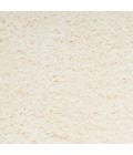 Nourison Luxurious Shag Ivory LXR05 4 ft. X 6 ft. Rect. Rug