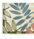 Nourison Aloha Ivory Rose ALH18 3 ft. 6 in. X 5 ft. 6 in. Rect. Rug