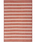 Nourison Positano Terracotta Ivory POS03 6 ft. X 9 ft. Rect. Rug