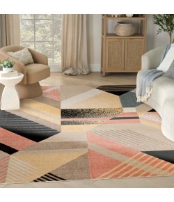 Nourison Home Washable Decor Multicolor WSD10 9 ft. X 12 ft. Rectangle Rug