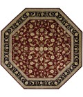 Nourison 2000 Octagon Area Rug 2002-Burgundy