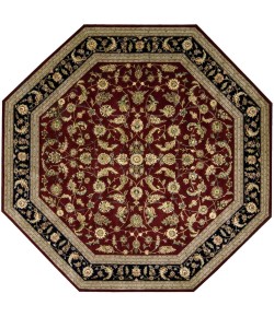 Nourison 2000 - 2002 Burgundy Area Rug 10 ft. X OCTAGON