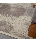 Nourison GRAPHIC ILLUSIONS Area Rug Nourison Graphic Illusions Square Area Rug GIL04-Grey
