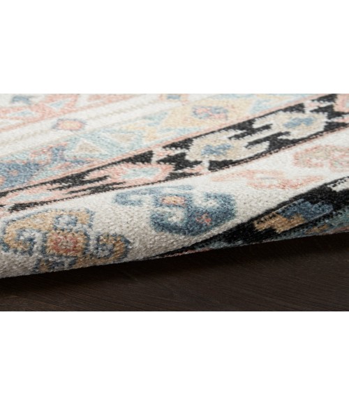 Nourison Washable Decor Ivory Multicolor Rug WSD05 6 ft. 7 in. X 9 ft. Rectangle - Rugs Town Nourison Washable Decor Ivory Multicolor WSD05 6 ft. 7 in. X 9 ft. Rectangle Rug