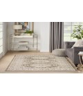 Nourison Serenity Home Ivory Mocha SRH01 3 ft. 11 in. X 5 ft. 11 in. Rectangle Rug