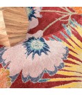 Nourison Allur Area Rug ALR06-Red Multicolor