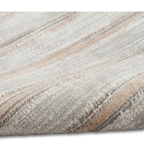 Calvin Klein CK011 Verdant Grey Mocha VRD03 8 ft. X 10 ft. Rect. Rug