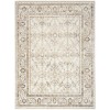 Nourison Dekor Ivory Brown DEK03 4 ft. X 6 ft. Rect. Rug